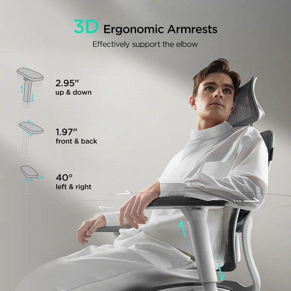 E2 Pro Ergonomic Office Chair without Footrest