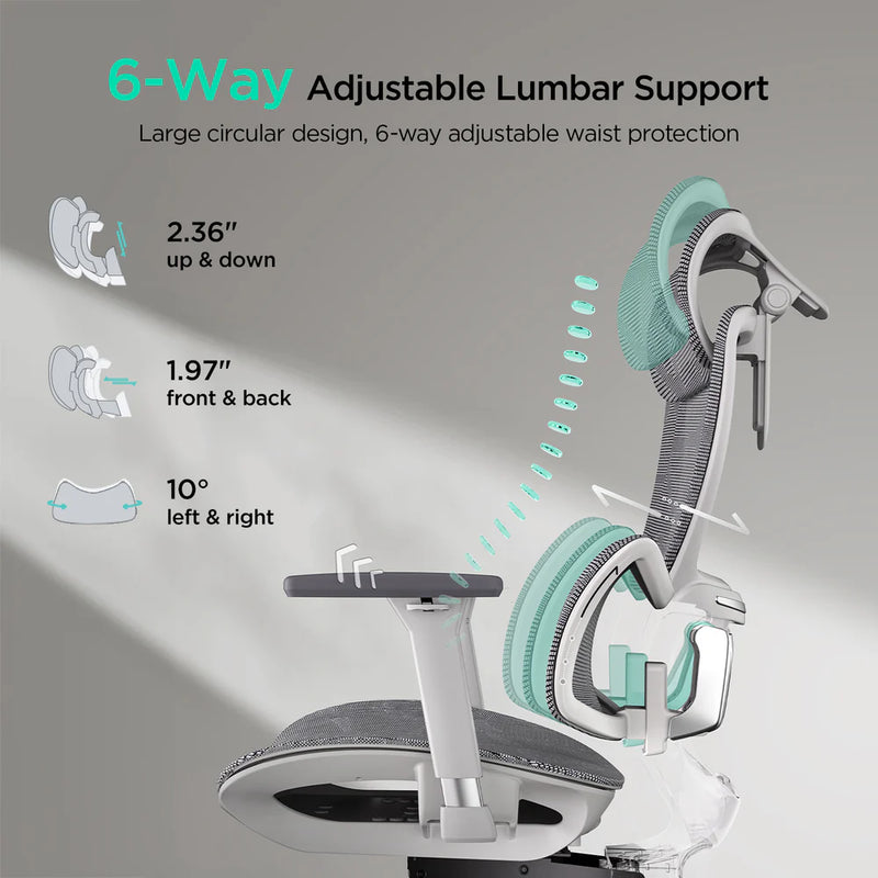 E2 Pro Ergonomic Office Chair without Footrest