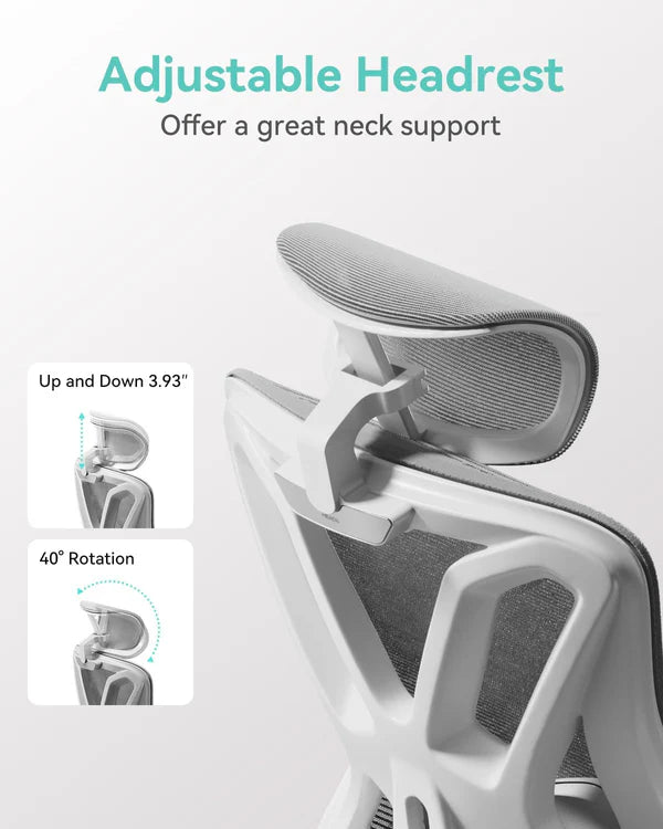 P5 Ergonomic Office Chair with Footrest